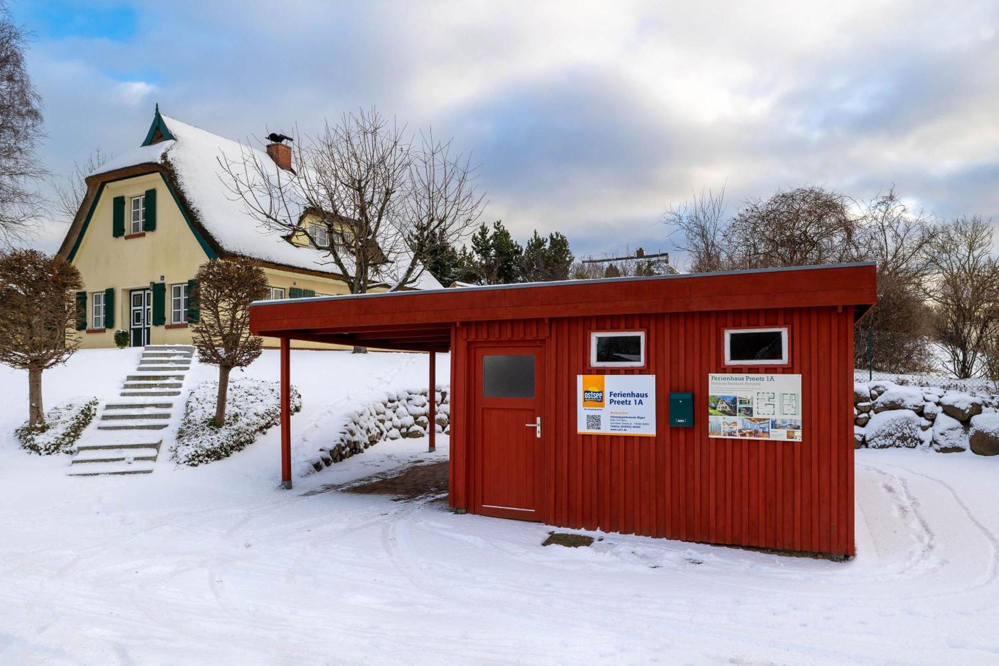 Ferienhaus Preetz 1A - Idylle Unter Reet Burtevitz Εξωτερικό φωτογραφία