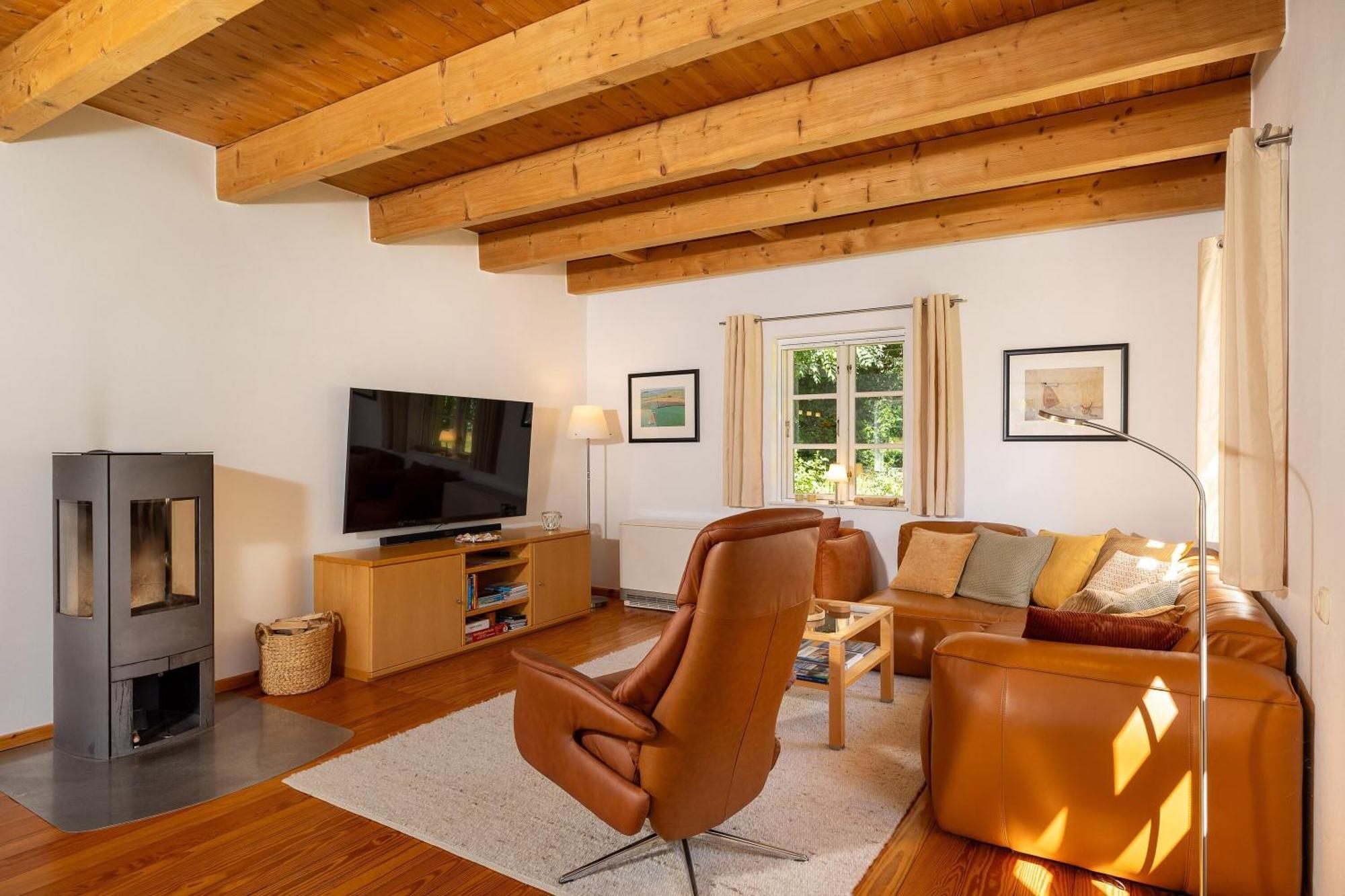Ferienhaus Preetz 1A - Idylle Unter Reet Burtevitz Εξωτερικό φωτογραφία