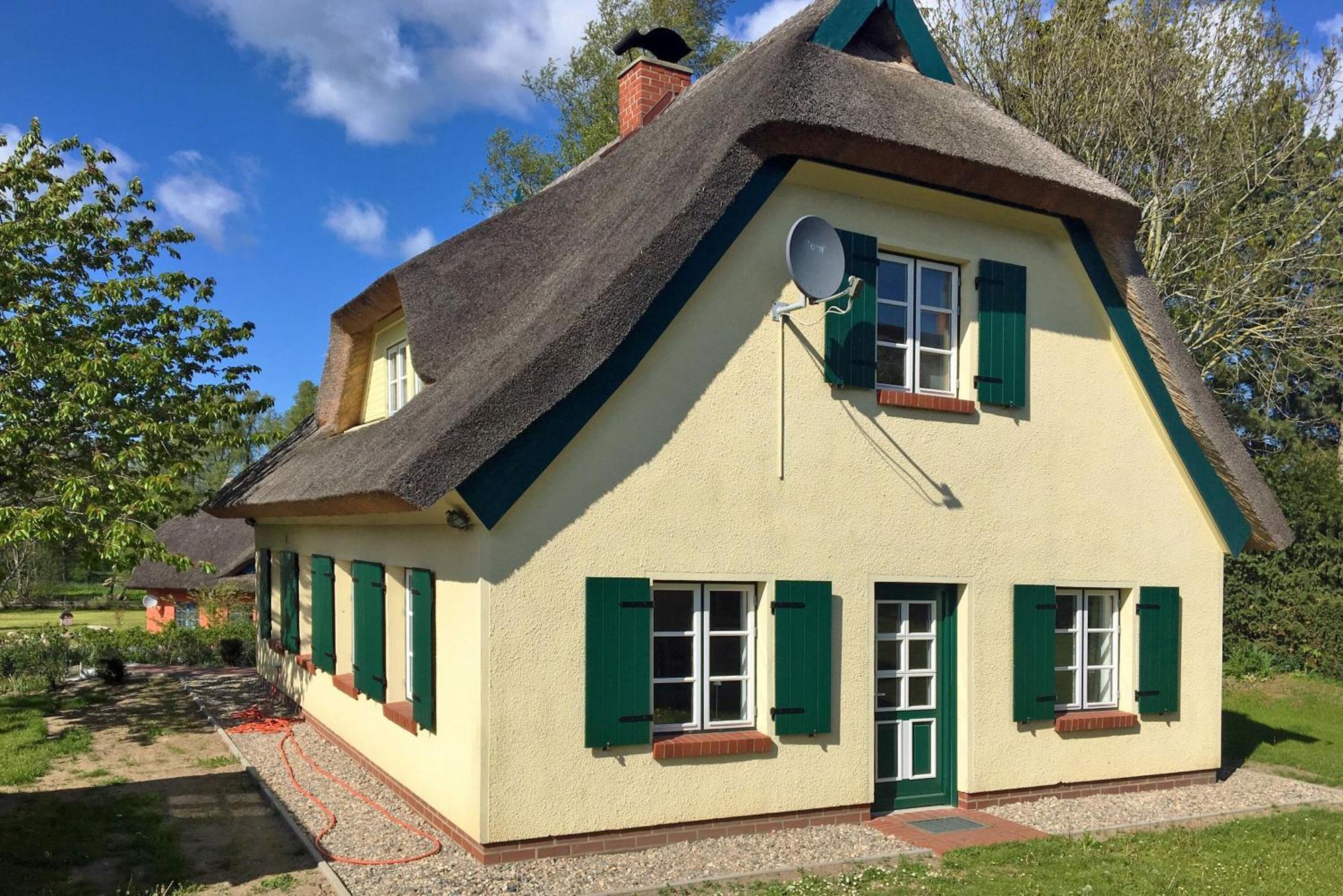 Ferienhaus Preetz 1A - Idylle Unter Reet Burtevitz Εξωτερικό φωτογραφία